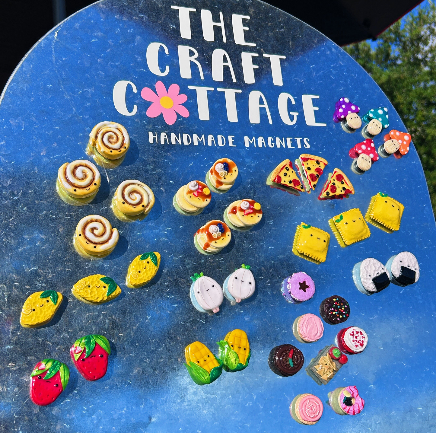 Handmade Cute Mushroom Magnets