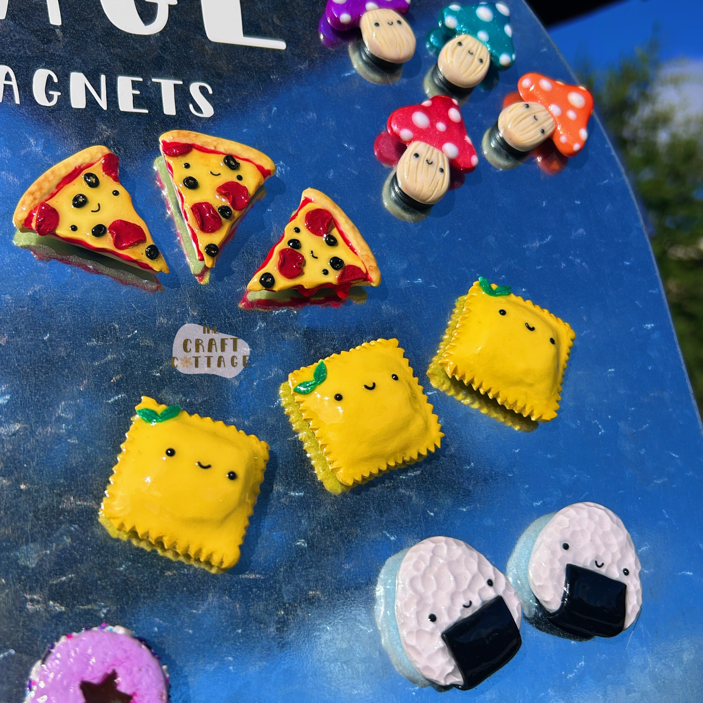 Handmade Smiley Sushi Magnet