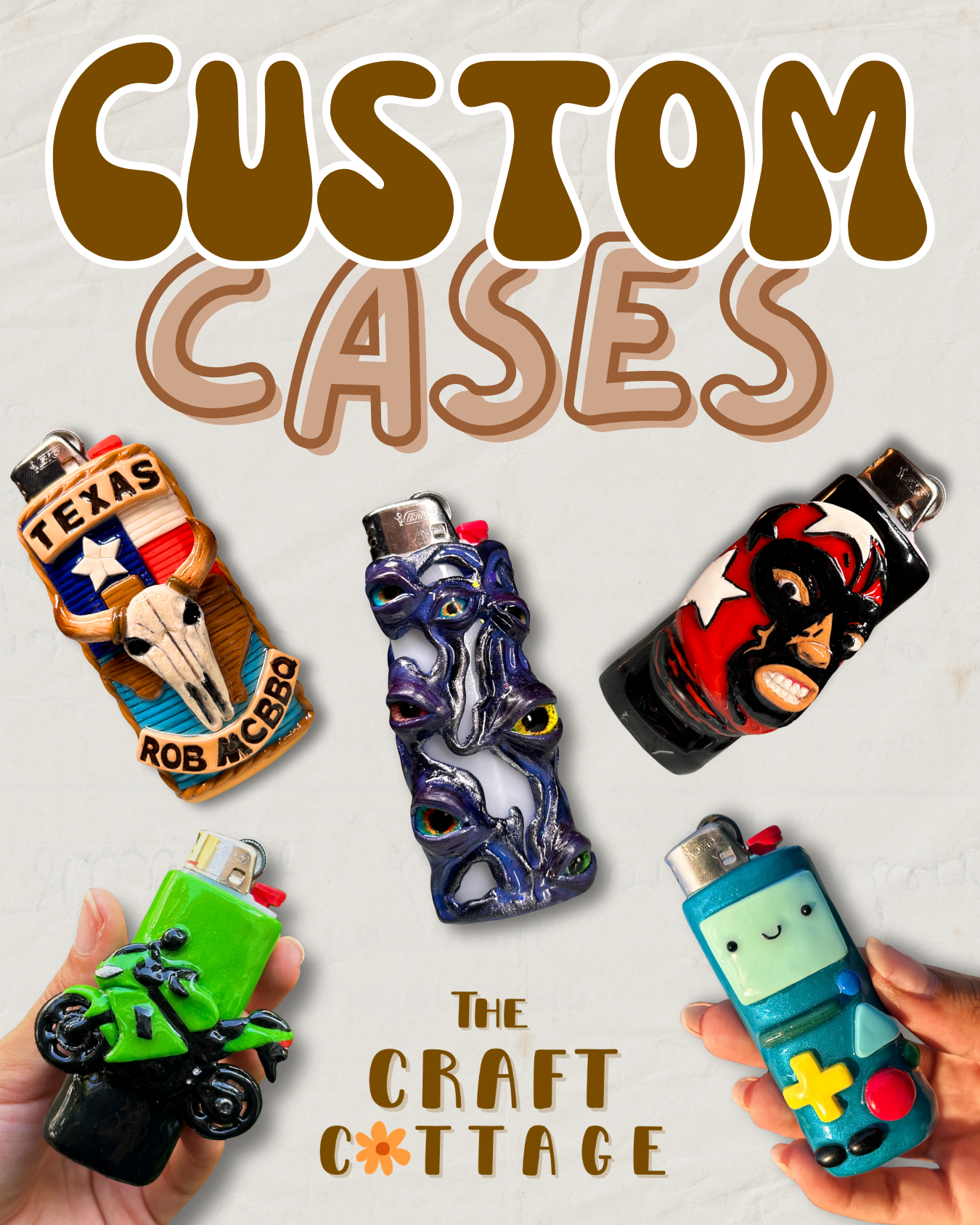 Custom Handmade Lighter Case *Read Description