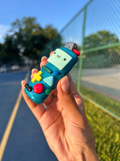 Handmade Cute Video Game Console Lighter Case