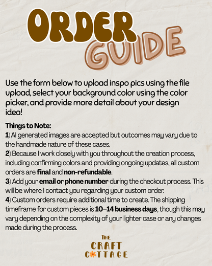 Custom Handmade Lighter Case *Read Description