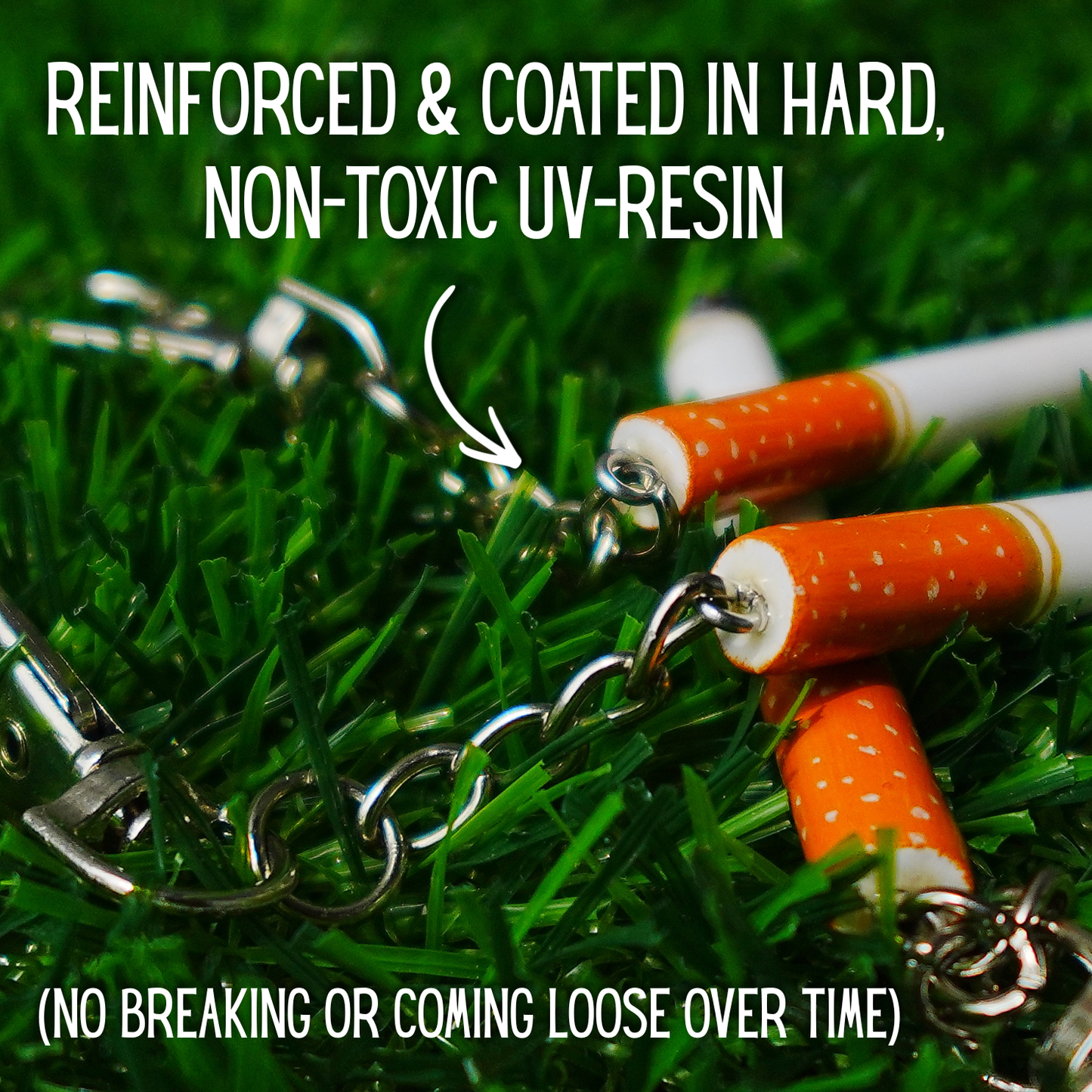 NEW: Hand-sculpted Ciggie Keychains
