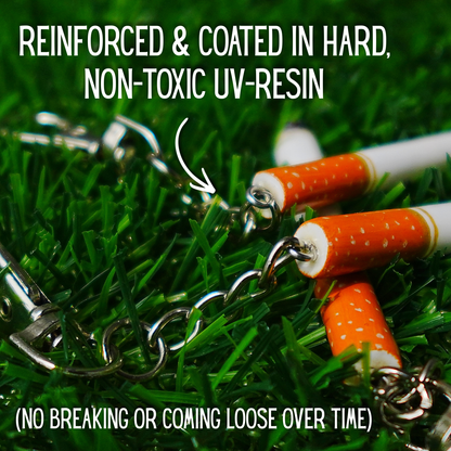 NEW: Hand-sculpted Ciggie Keychains