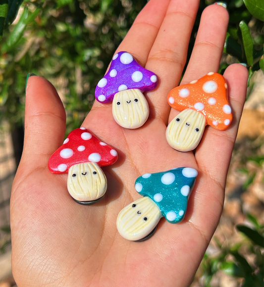 Handmade Cute Mushroom Magnets