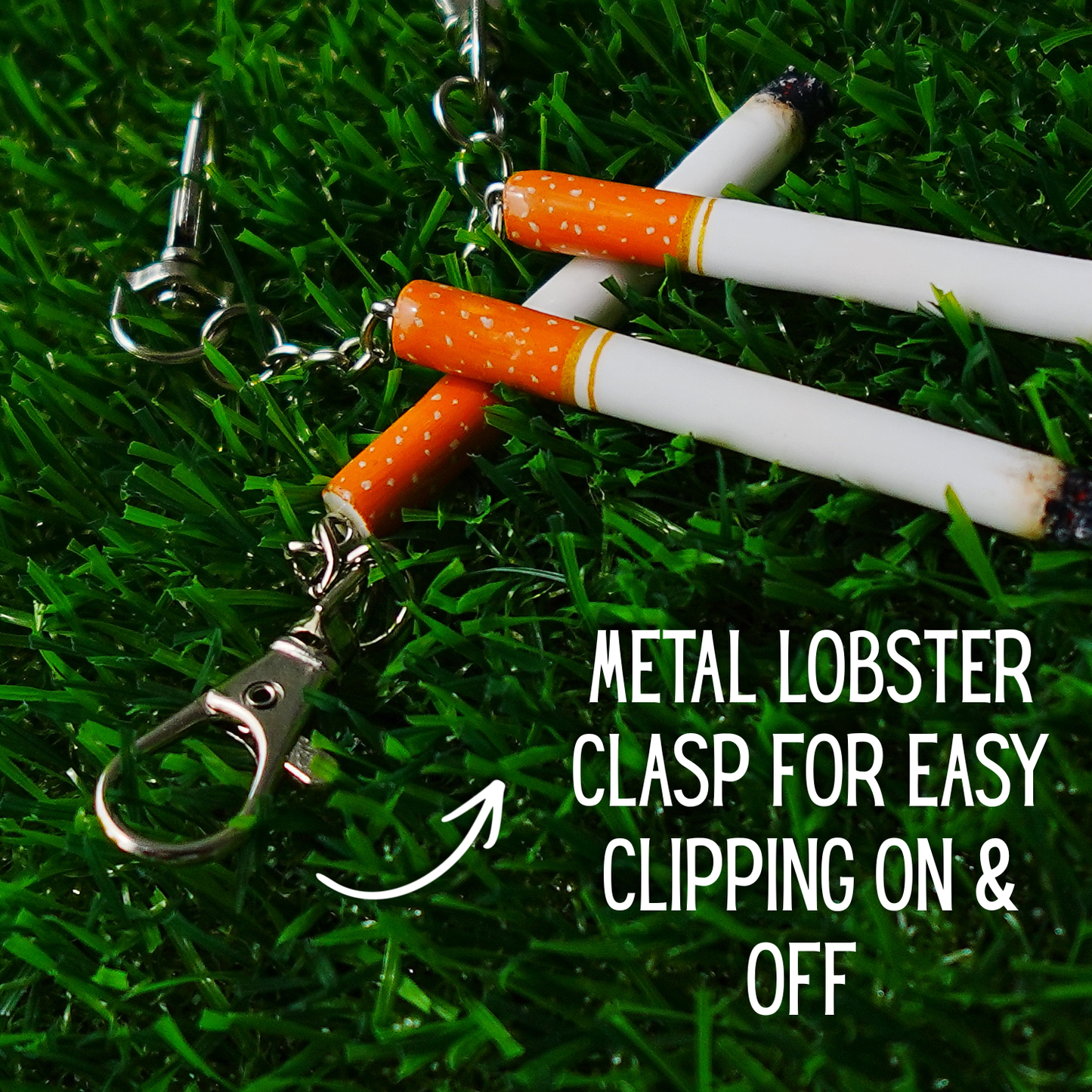 NEW: Hand-sculpted Ciggie Keychains