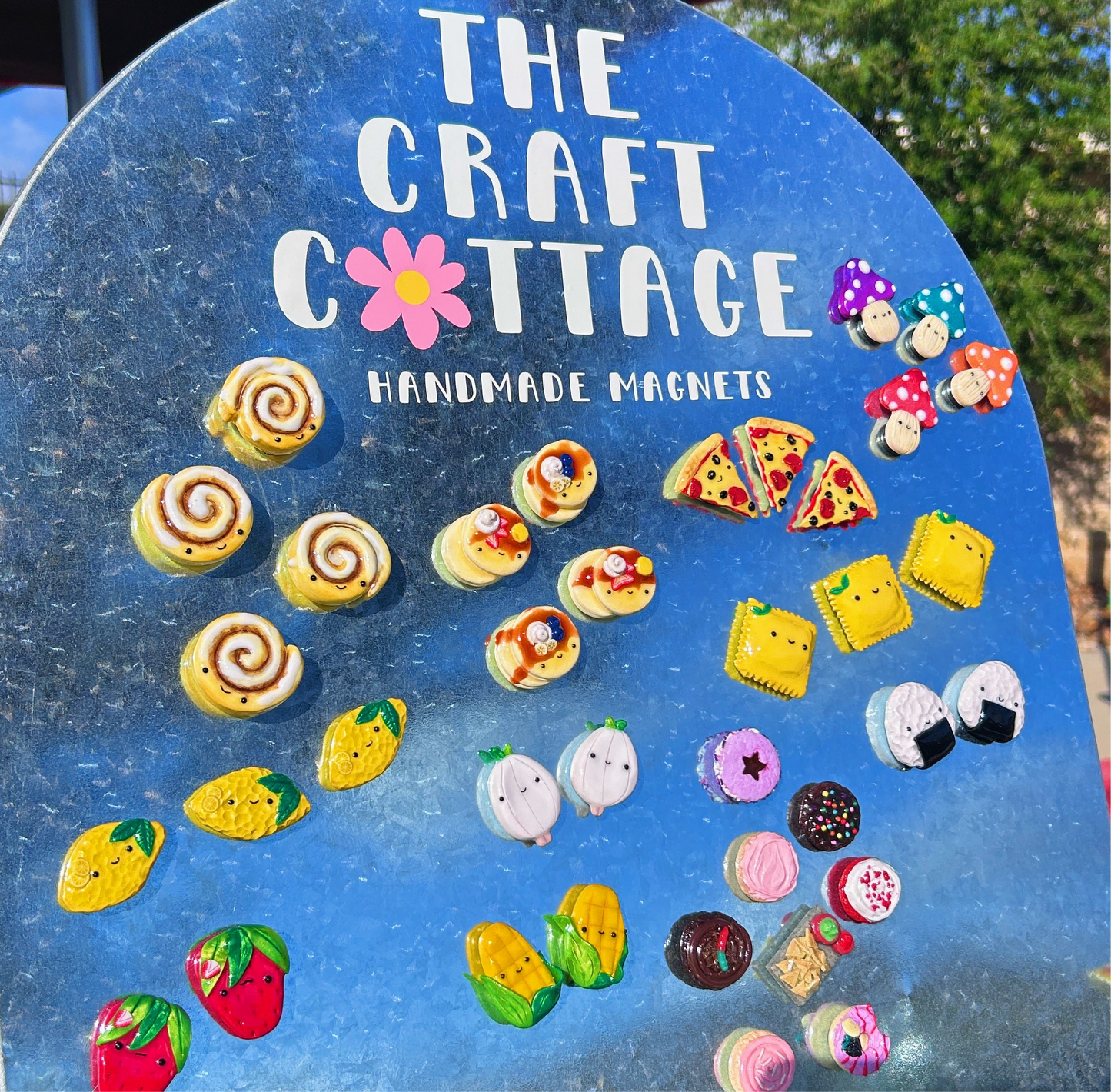 Handmade Cute Cinnamon Roll Magnet