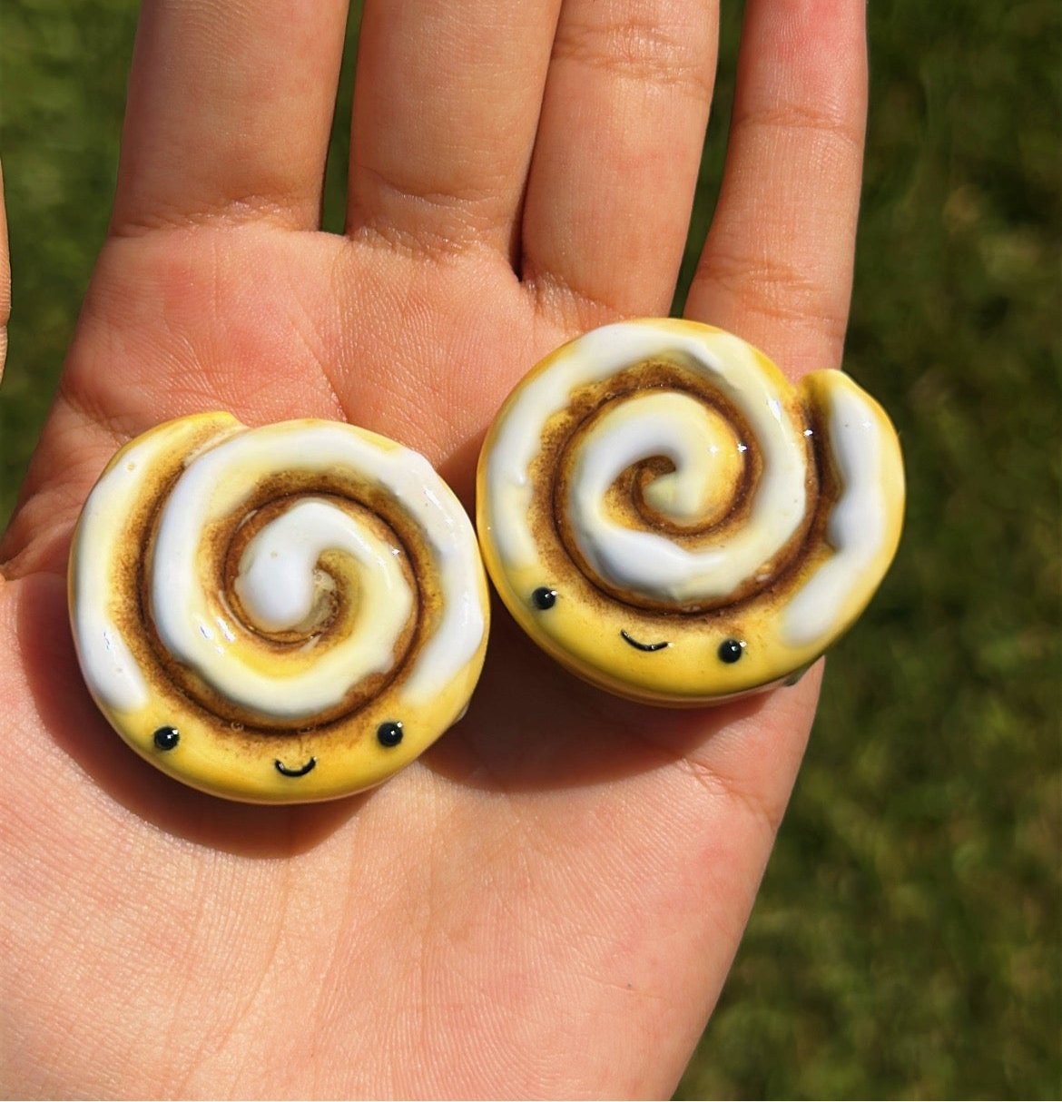 Handmade Cute Cinnamon Roll Magnet