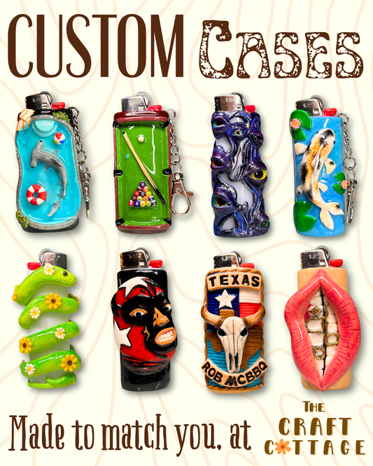 Custom Handmade Lighter Case *Read Description