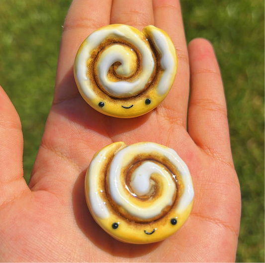 Handmade Cute Cinnamon Roll Magnet