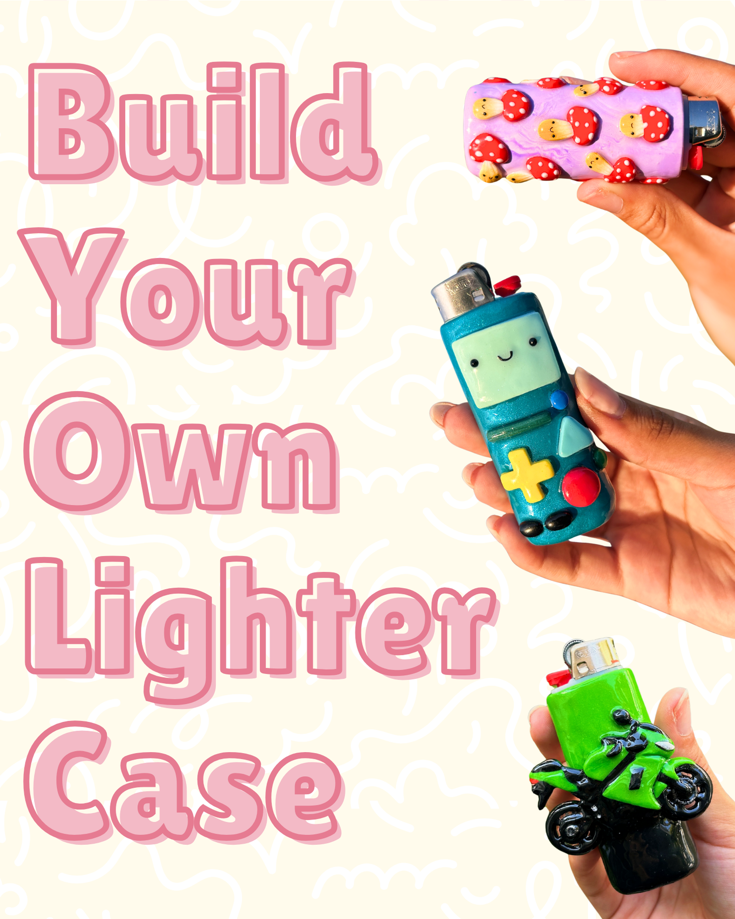Custom Handmade Lighter Case (Build Your Own) *Read Description