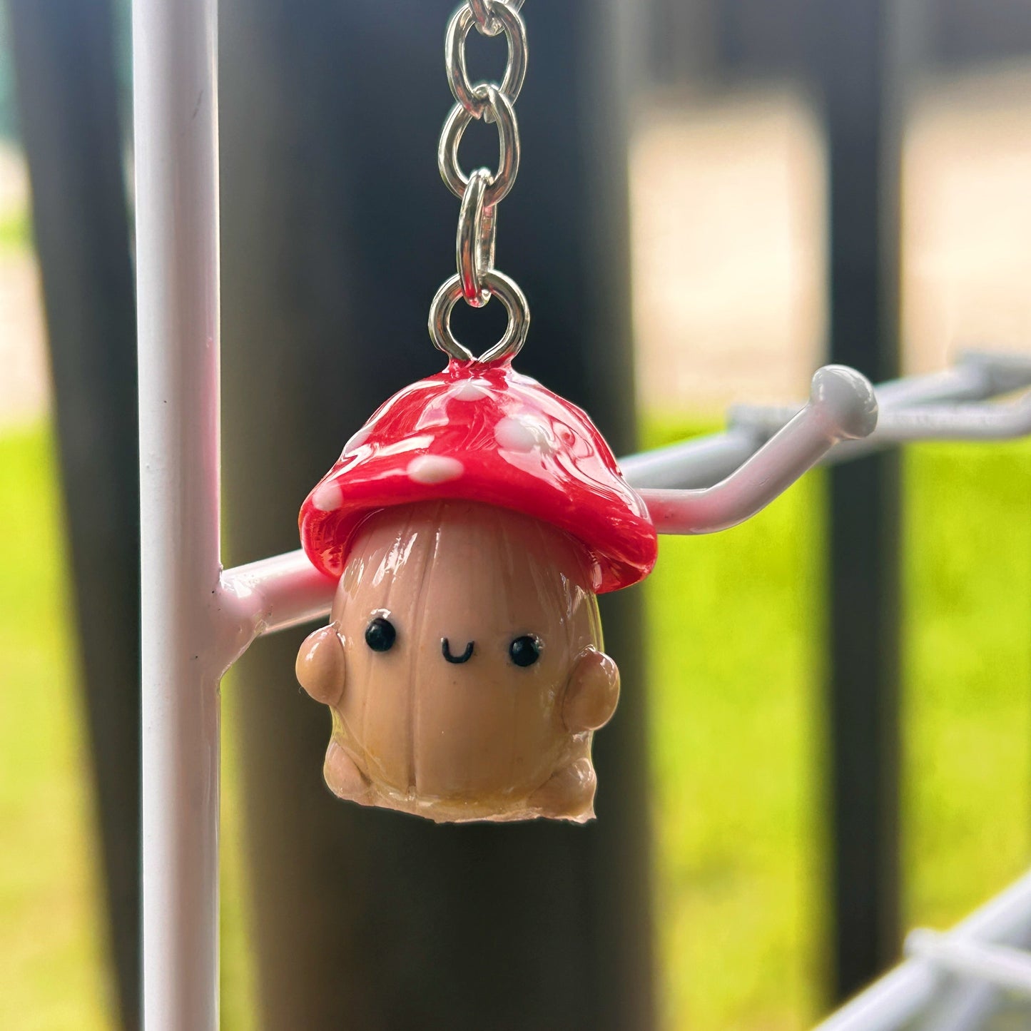 Handmade Polymer Clay Mushroom Buddy: Customizable